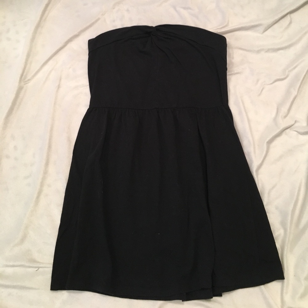 Strapless Black Dress