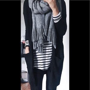 Nordstrom Black, long sleeved cardigan