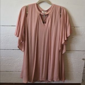 Cold Shoulder Dress by Umgee