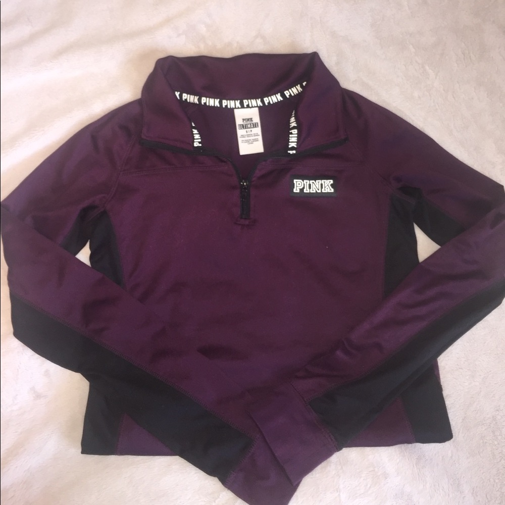 VS Pink Ultimate Quarter Zip