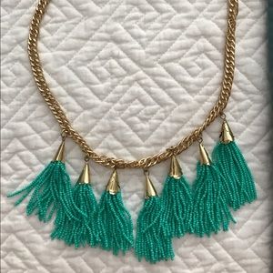 Turquoise statement necklace