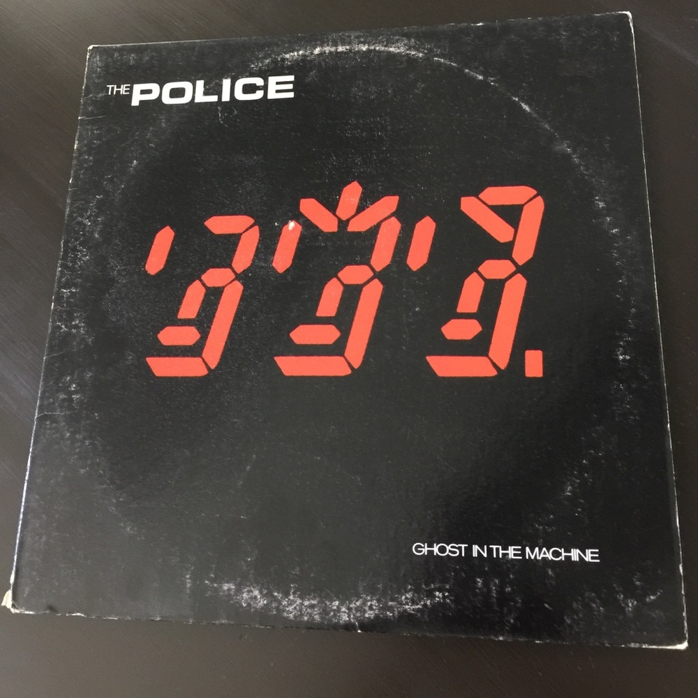 Vinyl! The Police - Ghost in the Machine Album