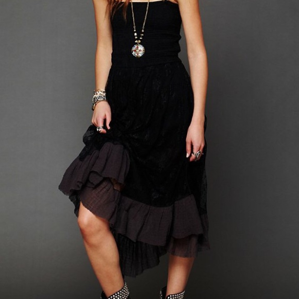 SOLD Free People Lace Convertible Slip Dress - Picture 4 of 4