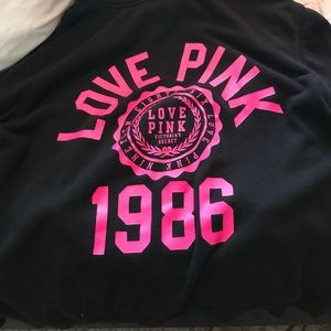 Black quarter zip jacket from Victoria's Secret!
