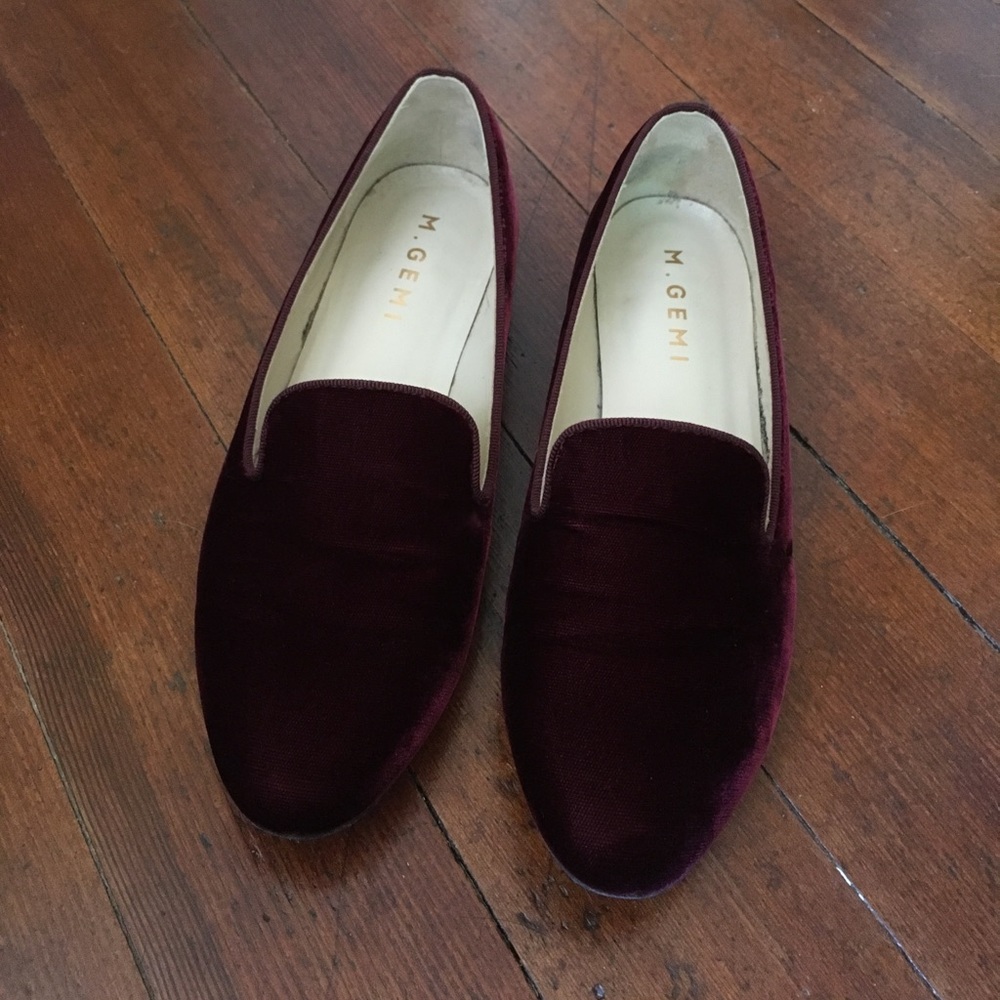 M Gemi Petalo Velvet Flat