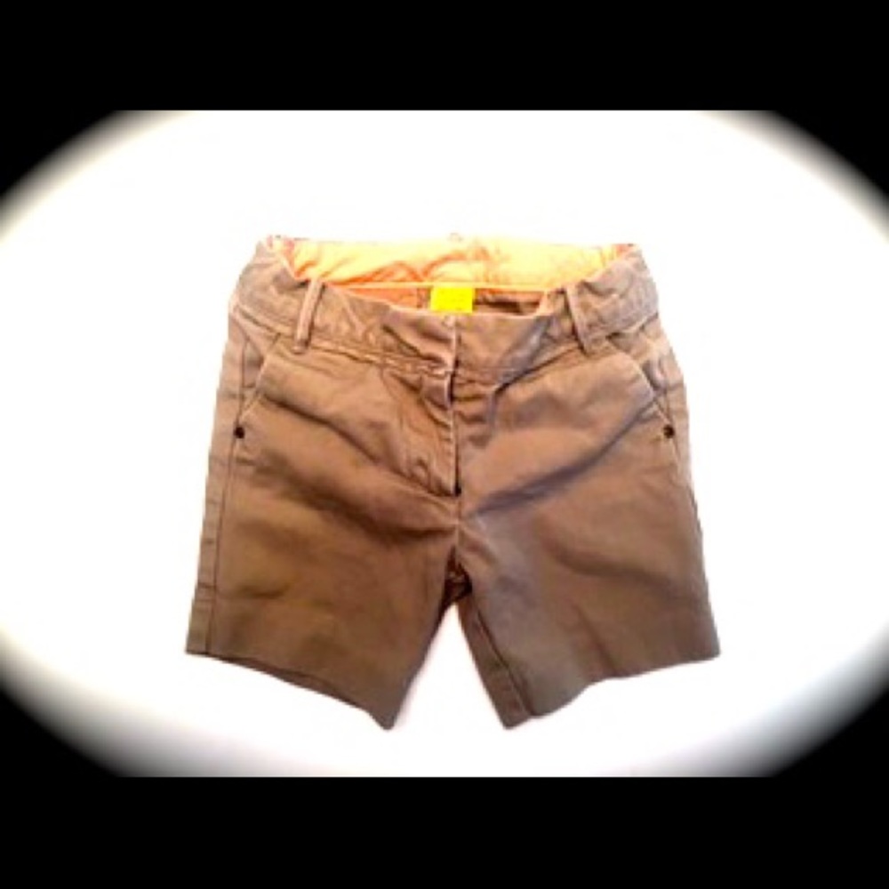 Girls Crewcuts adorable khaki beige summer shorts