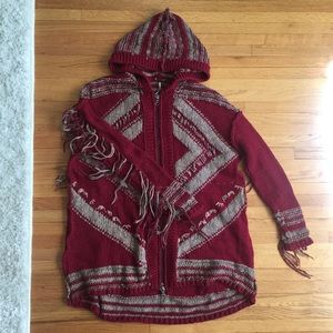 Free People Zip-up Sweater