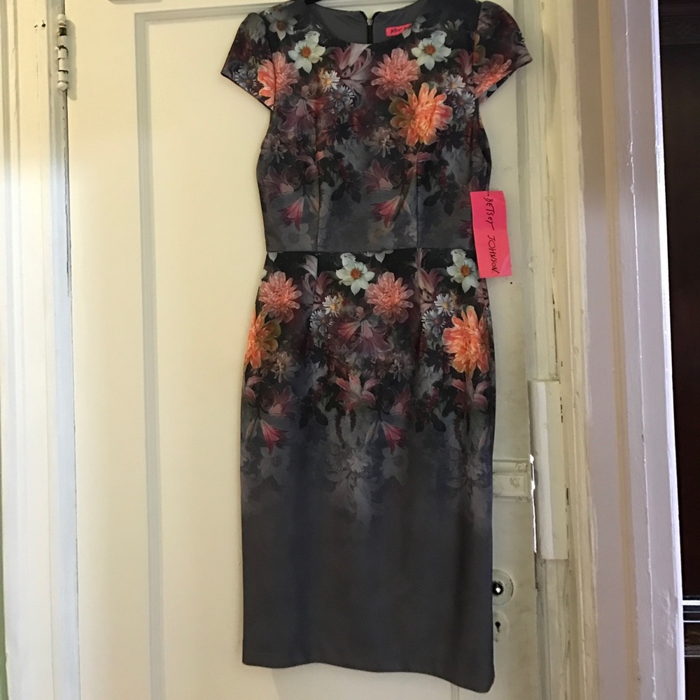 Betsy Johnson Cocktail Midi Dress