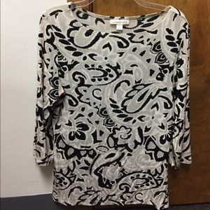 Cold water creek tunic top size m