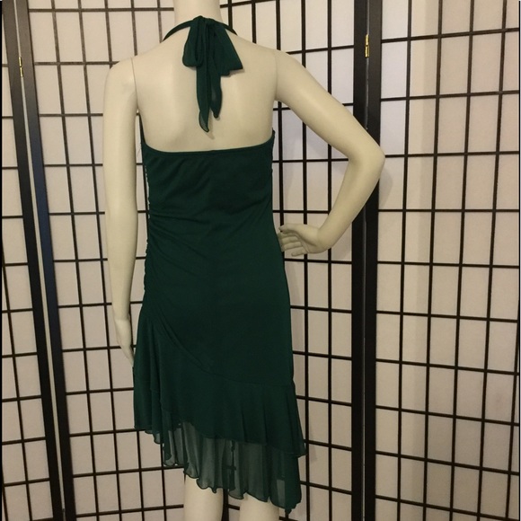 My Michelle green cocktail dress