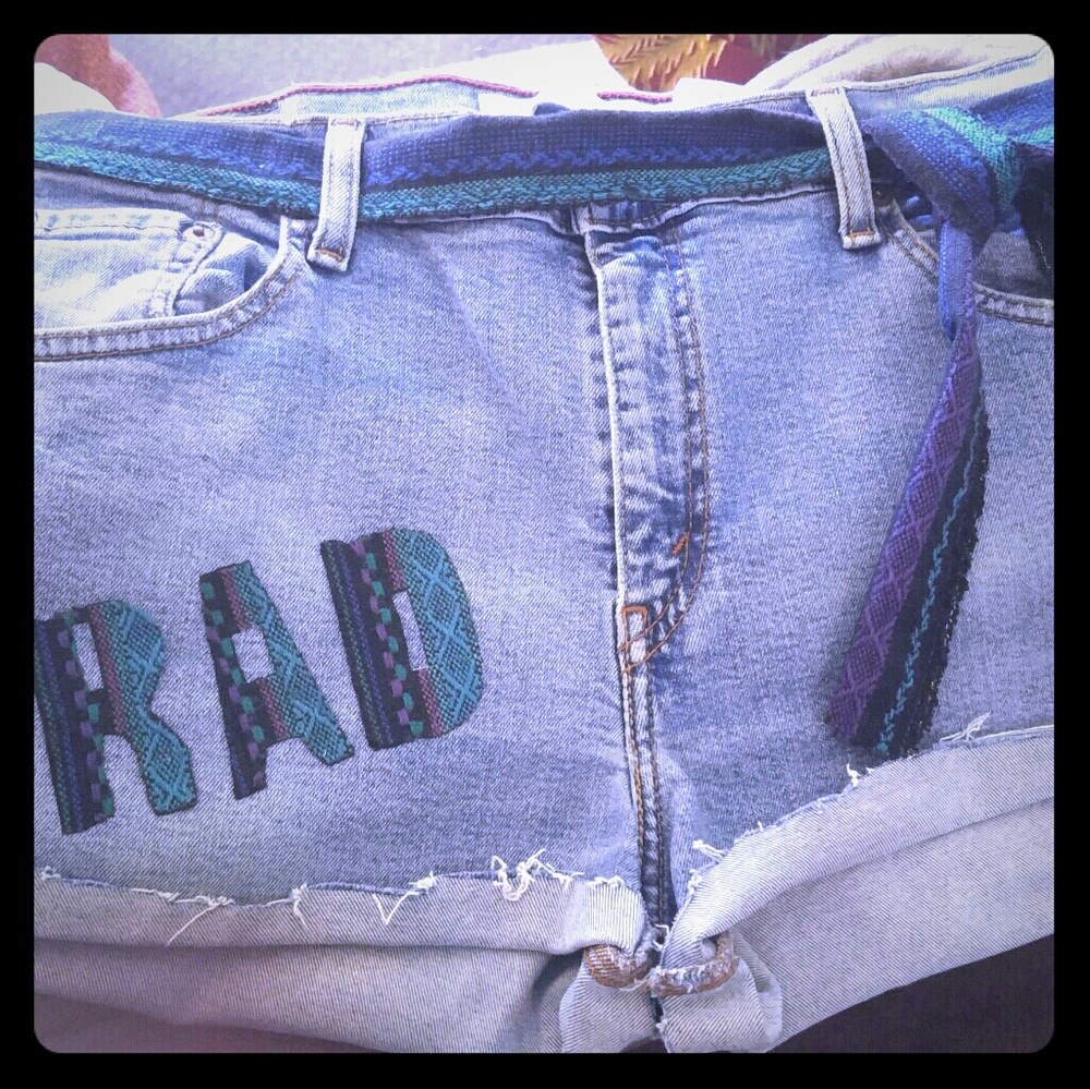 Custom One of a Kind Levi Short Size 12