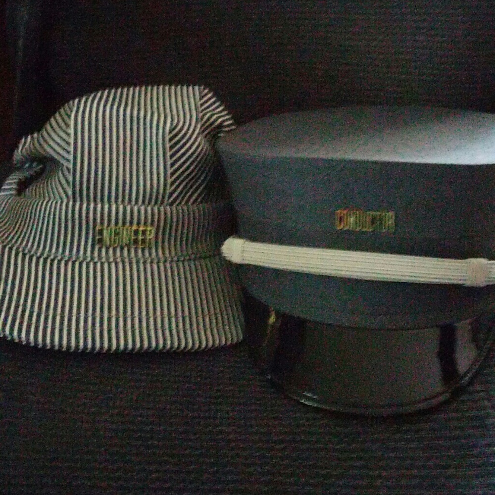 Conductor and engineer hats