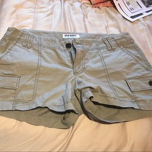 Tan Cargo Shorts