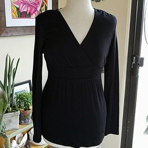Tunic with Empire waist and long sleeve