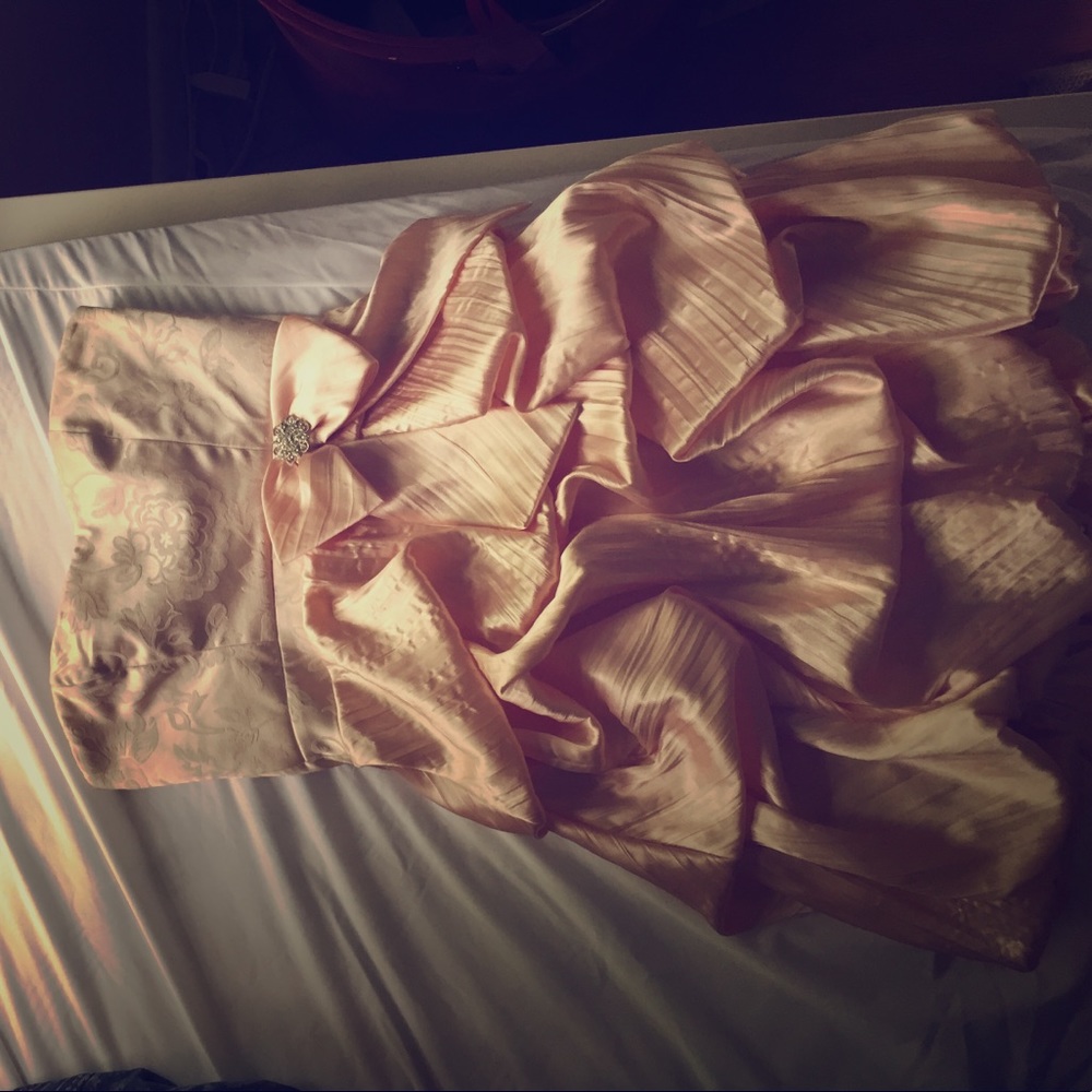 Strapless Trixxi dress bought from Nordstrom.