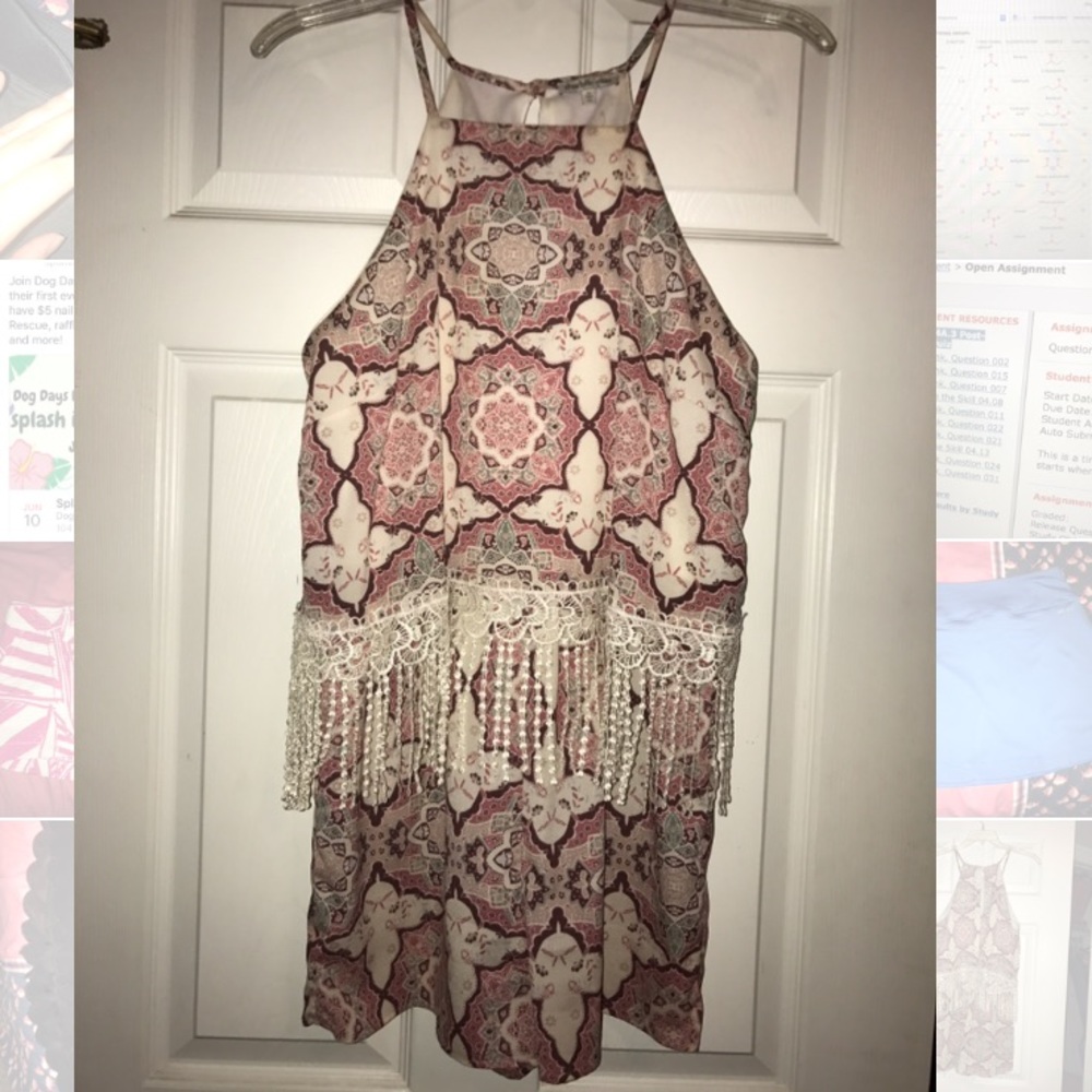 Charlotte Russe romper size medium