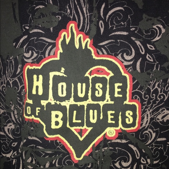 Black house of blues zip up sweatshirt - Picture 4 of 4