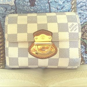 Louis Vuitton Damier Azur Koala wallet