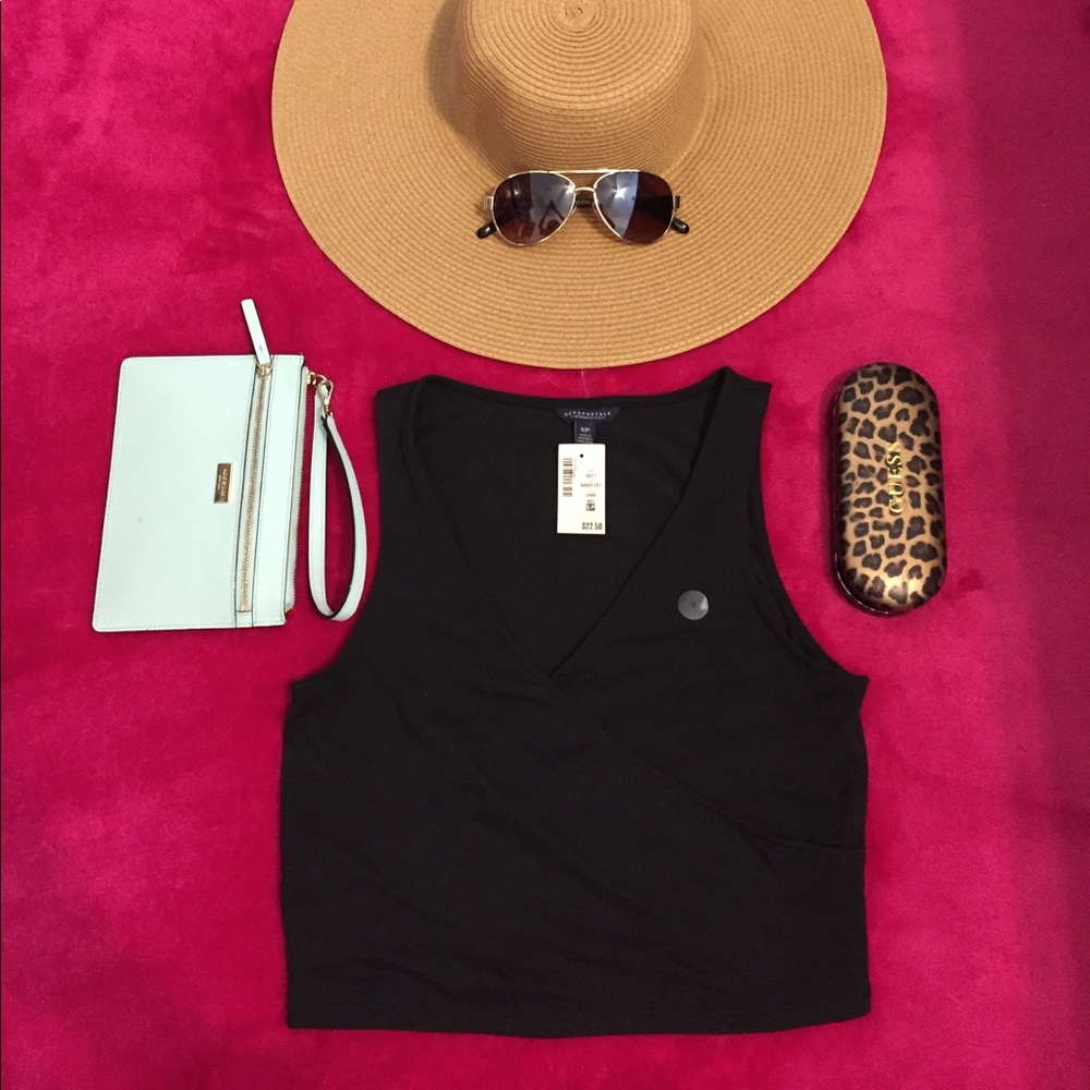 NEW! V Neck Crop Top