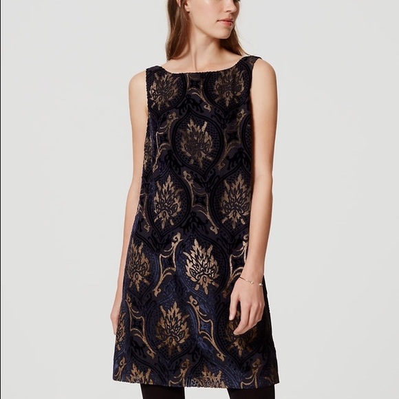 loft velvet dress