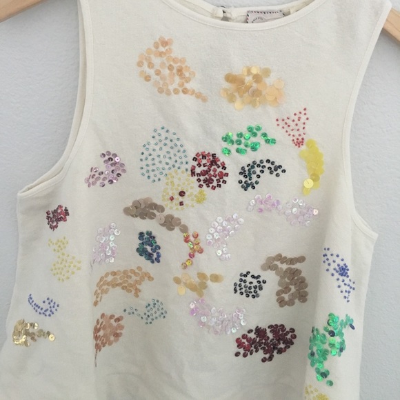 Anthropologie beaded swing top NWOT - Picture 2 of 5