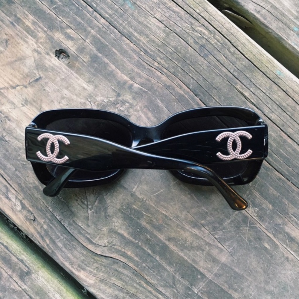 Vintage Chanel Glasses.