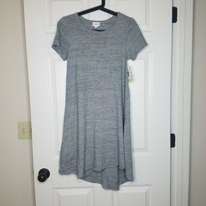 LuLaRoe XXS Carly gray NWT