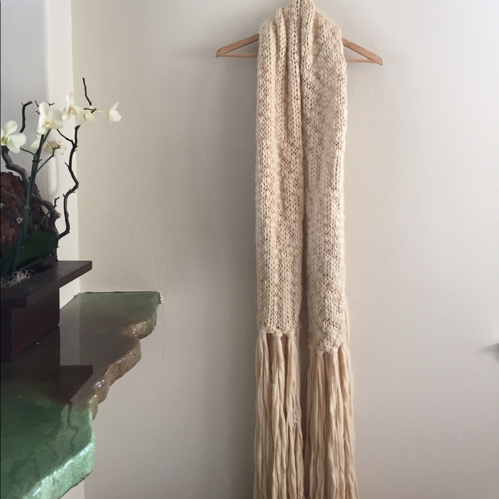 Super long cozy scarf