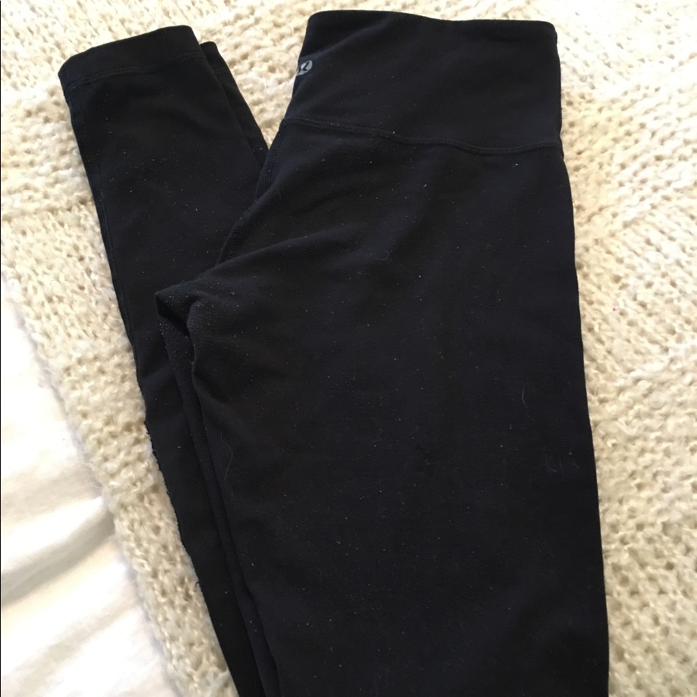 Lululemon Athletica black yoga pants