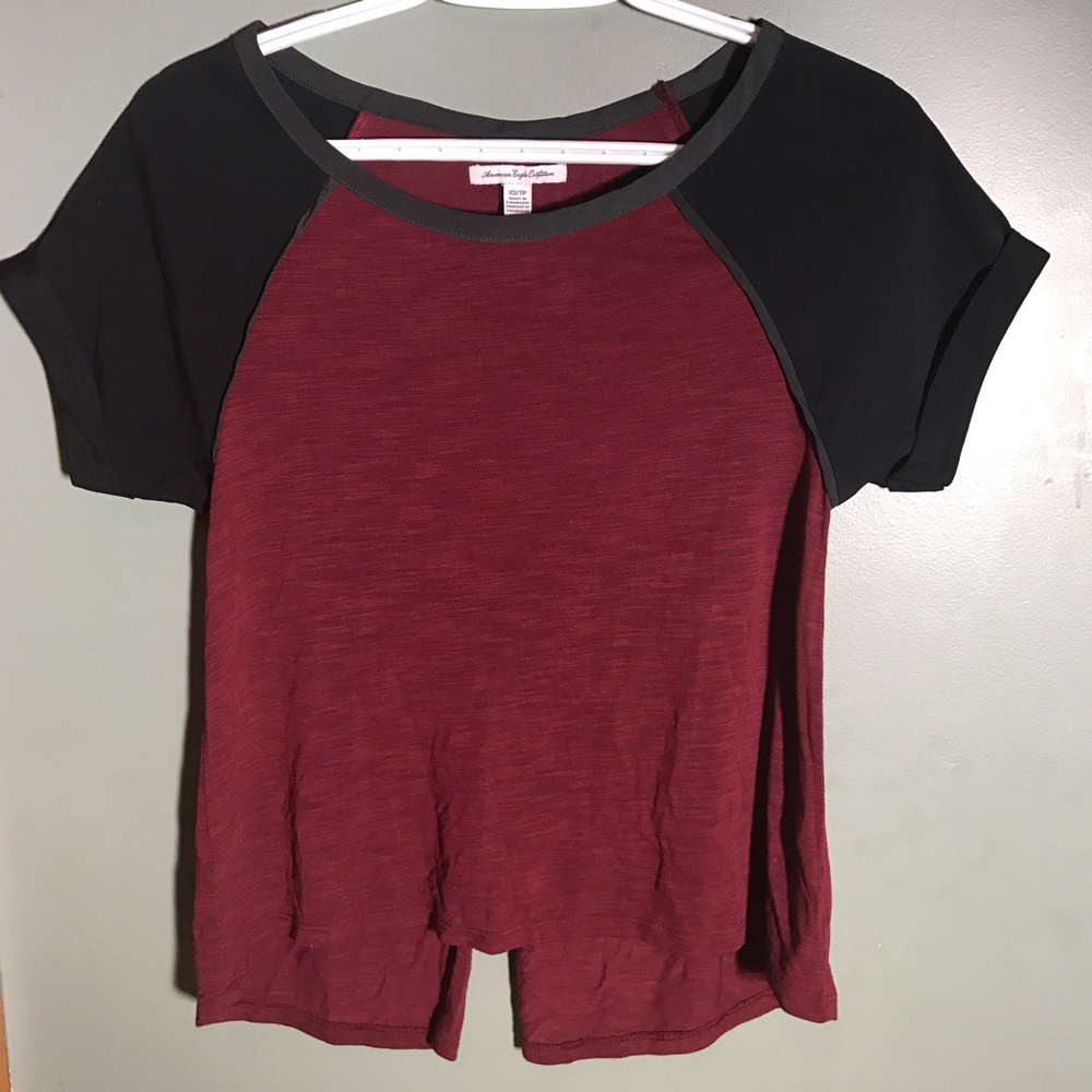 American Eagle Open Back Top