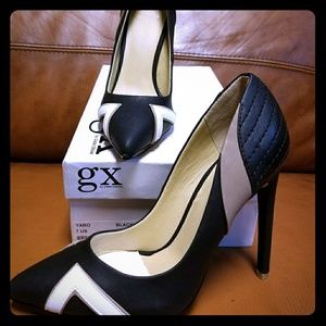 7.5 Gwen Stefani shoes.  5" heel