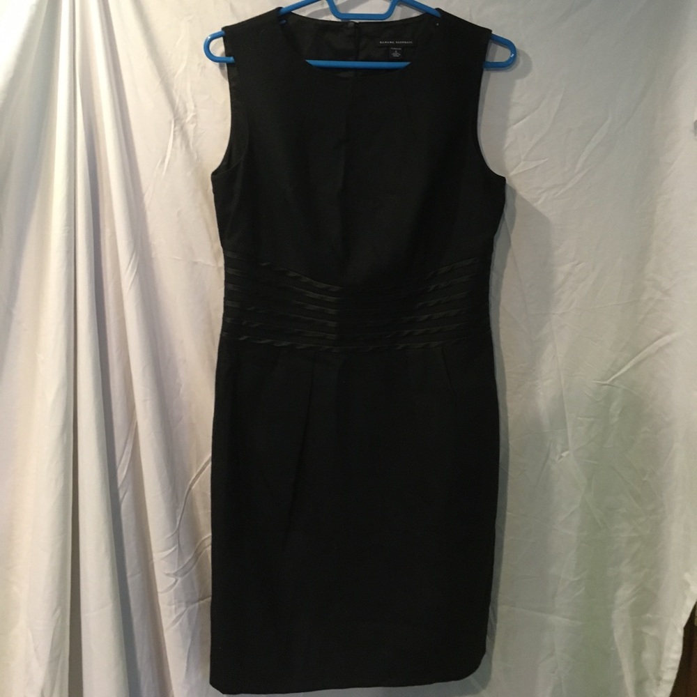 Black banana republic dress