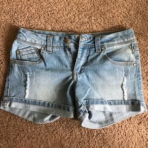 Denim shorts from Lola boutique