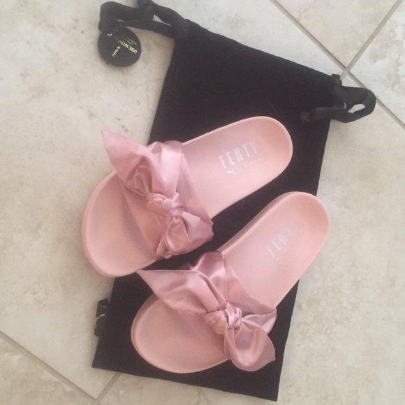 puma fenty slides size 8