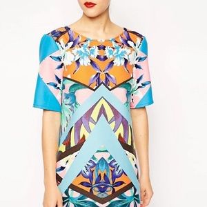 Asos happy Jacquard pattern slip on