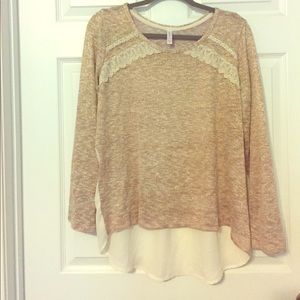 Rose colored brown with cream and gold!