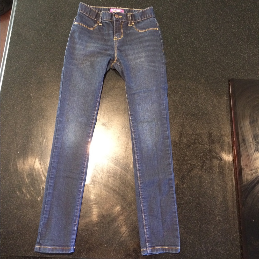 Girls Old Navy Rockstar Jeggings 10R Dark Wash