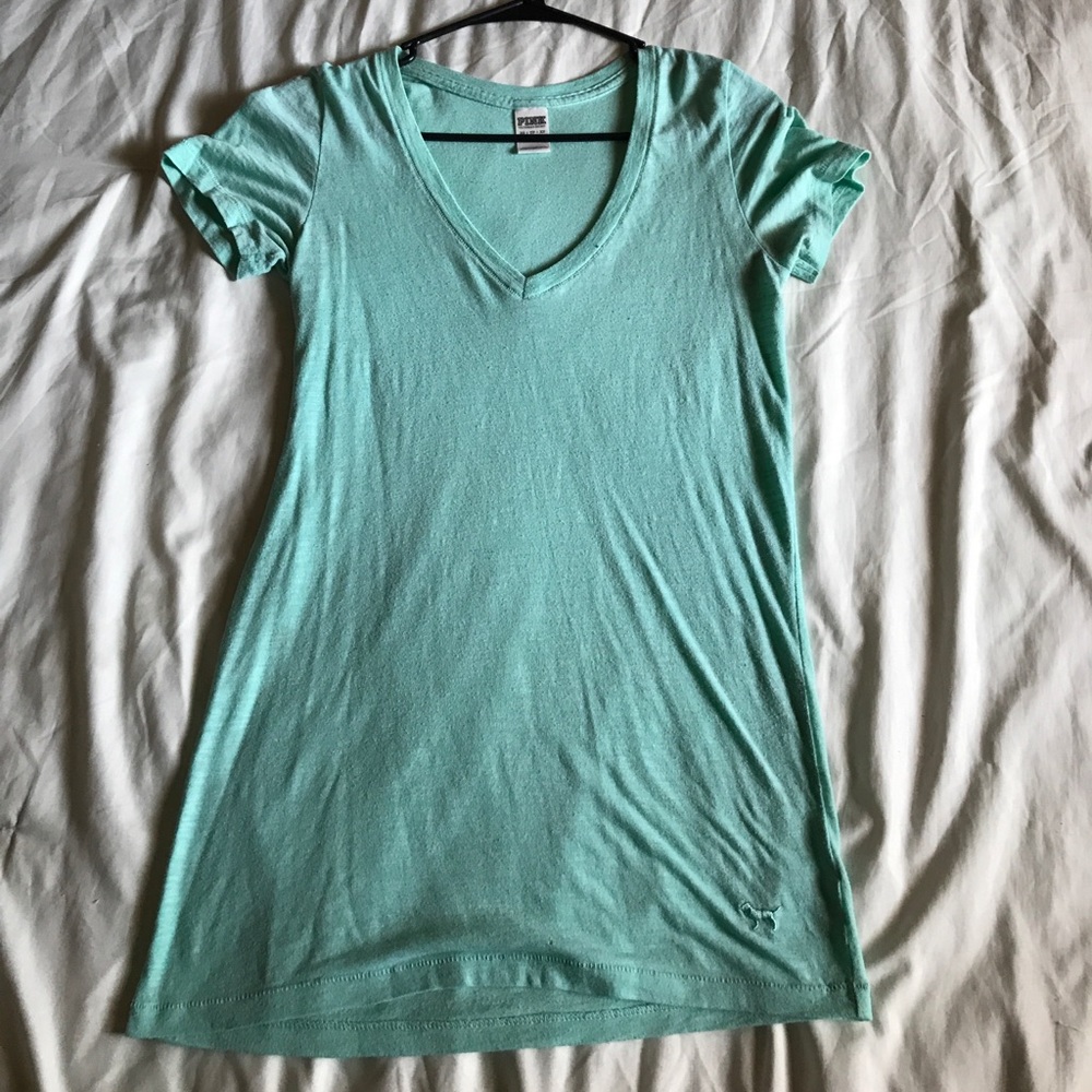 PINK V neck top