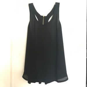 Black Racer-back Tank