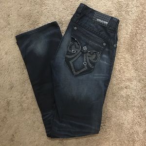 Men's affliction straight  jeans