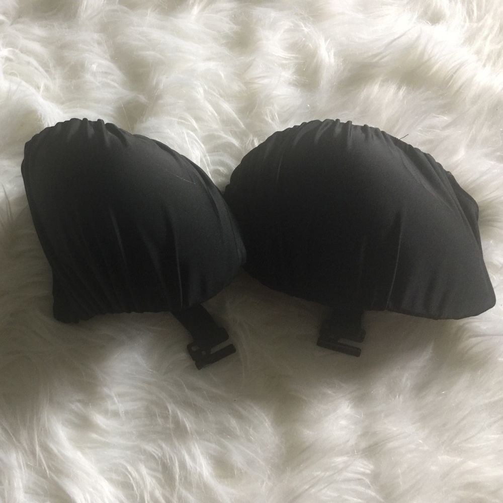 Black bathing suit top