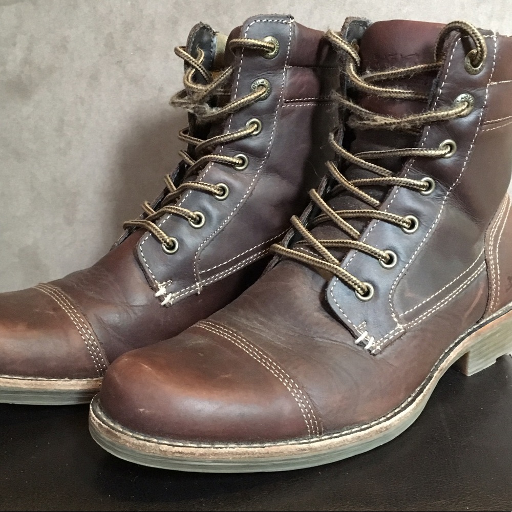 SALE Men's Brown Levi's Boots - "Lex" Size 9