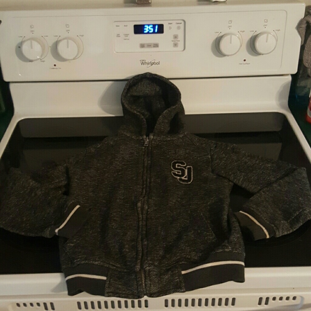 Youth size small Sean John zippered hoodie