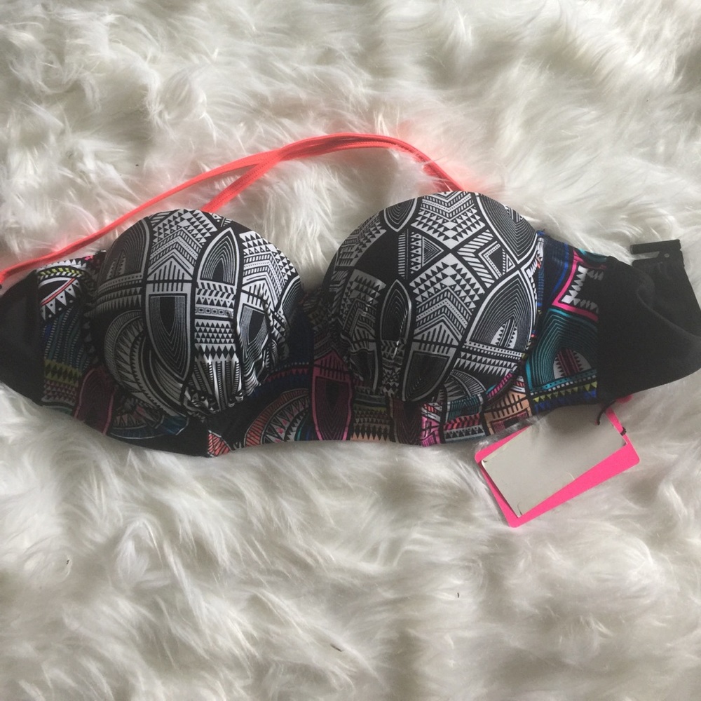 Colorful bathing suit top