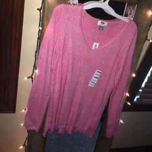 Pink sweater