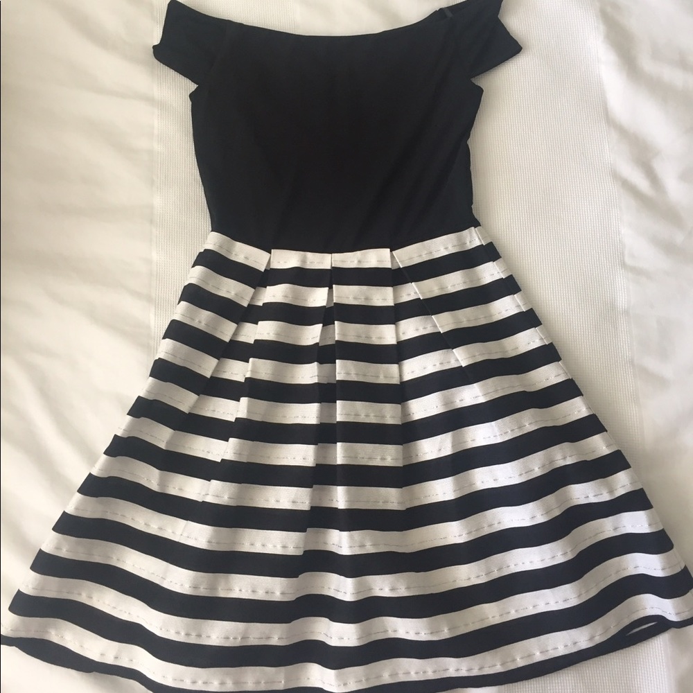 City Studio off shoulder dress