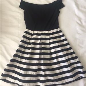 City Studio off shoulder dress