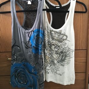 2 super cute tanks