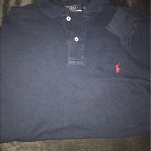 Men's Polo by Ralph Lauren long sleeve SMALL