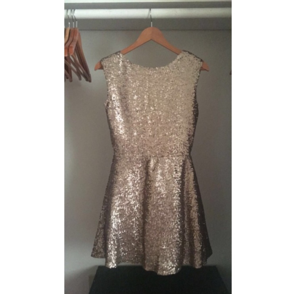 Sequence baby doll, skater, peplum dress from Tobi